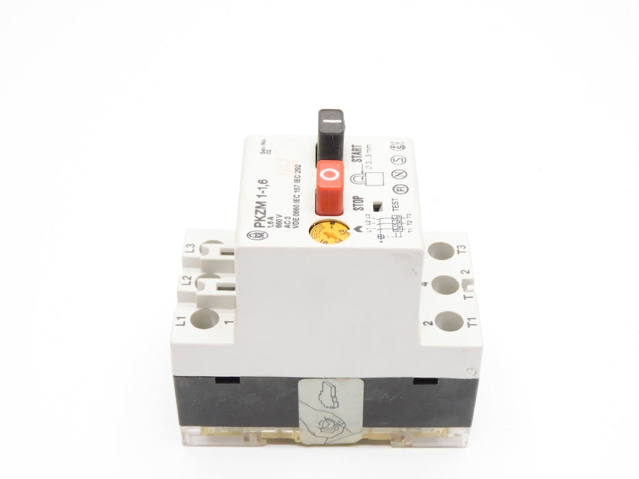 KLOCKNER MOELLER PKZM1-1.6 1-1.6A 575V UNMP