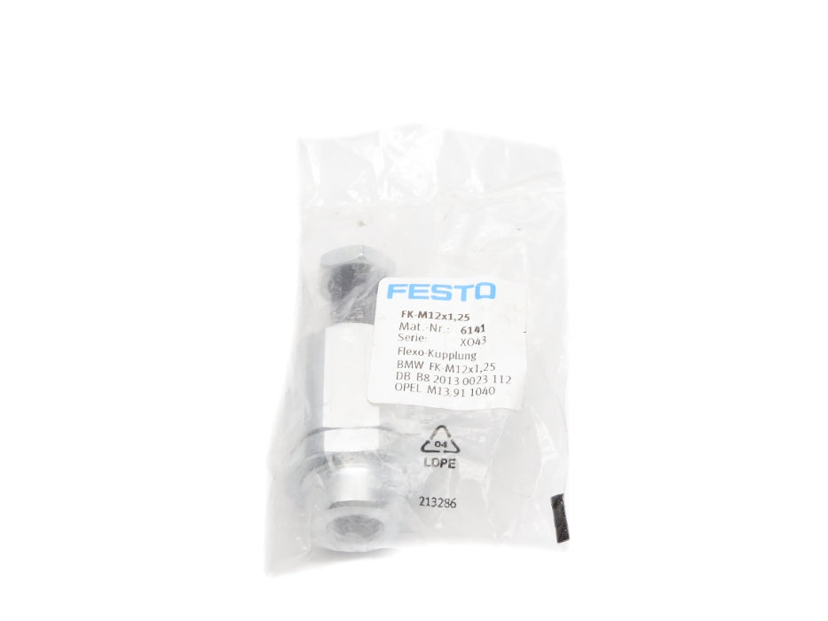 FESTO FK-M12X1.25 6141 SER. X043 NSMP
