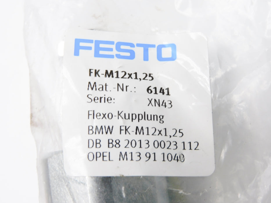 FESTO FK-M12X1.25 6141 SER. XN43 NSMP