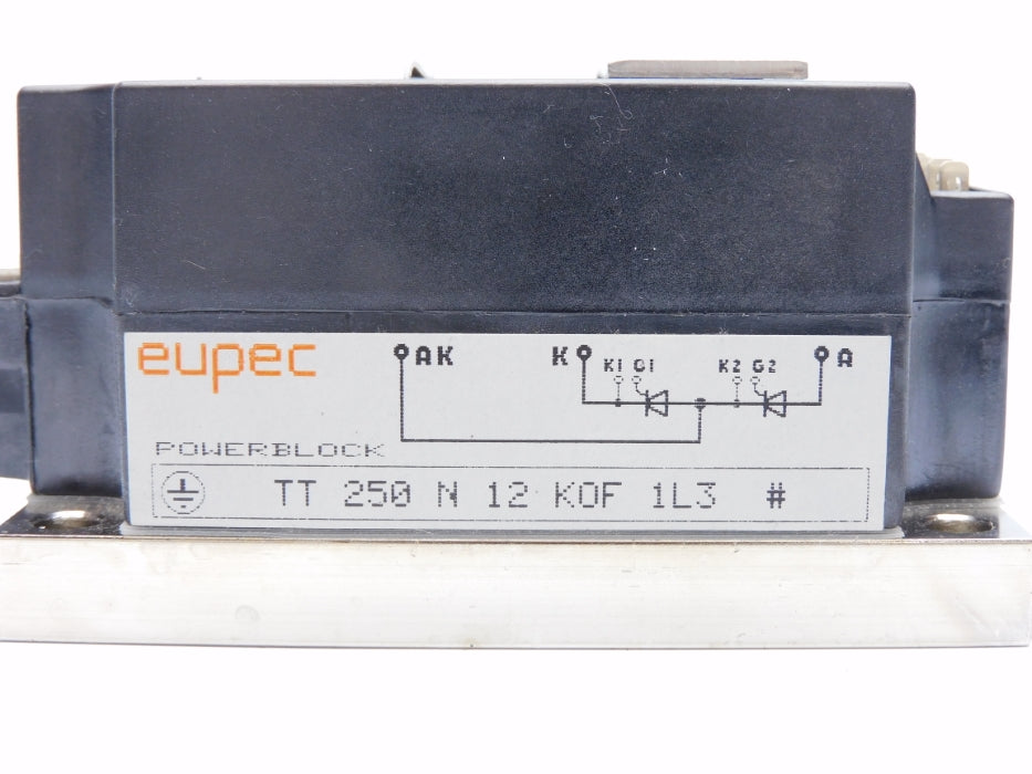 EUPEC TT250N12KOF 1L3# (AS PICTURED) NUPI