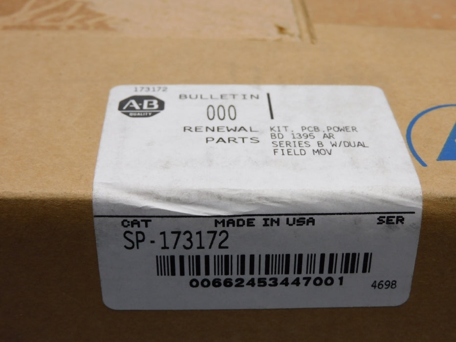 ALLEN BRADLEY SP-173172 REV. 01 (AS PICTURED) NSMP