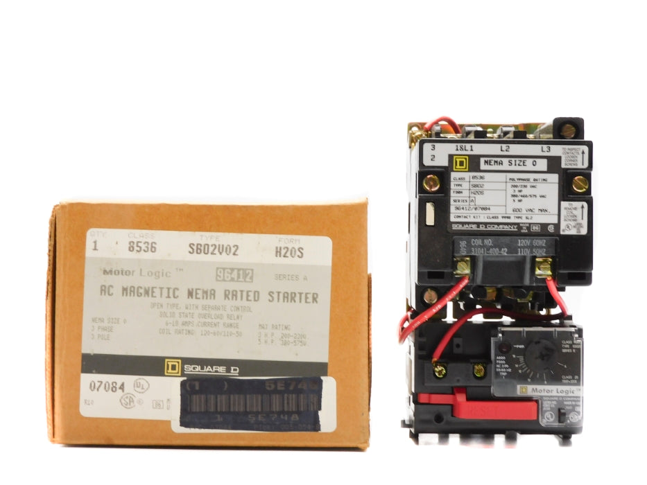 SQUARE D 8536SB02V02 SER. A 110/120V NSMP
