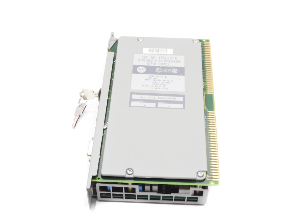 ALLEN BRADLEY 1772-LXP SER. D F/W F 120/240VAC 0.80/.40A UNMP