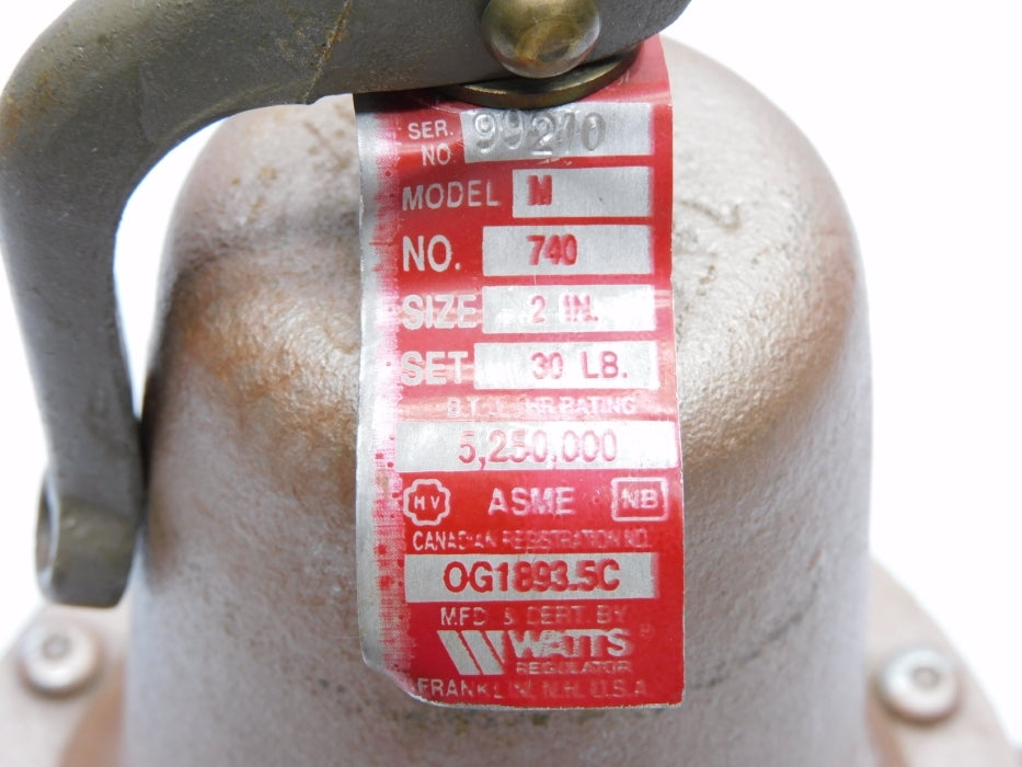 WATTS OG1893.5C 2" UNMP