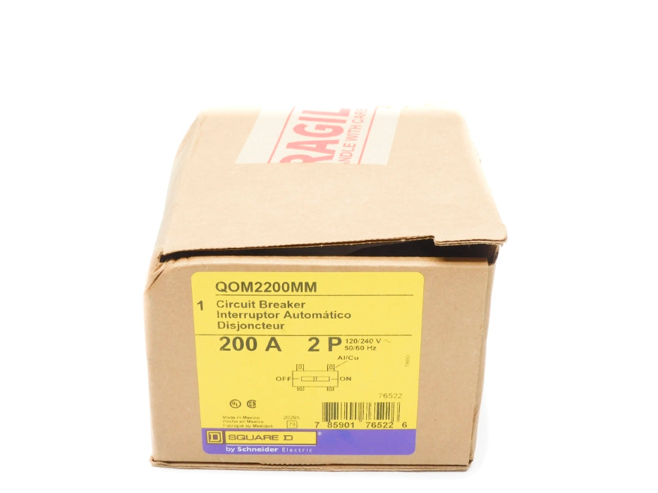 SQUARE D QOM2200MM 200A 120/240V NSFS