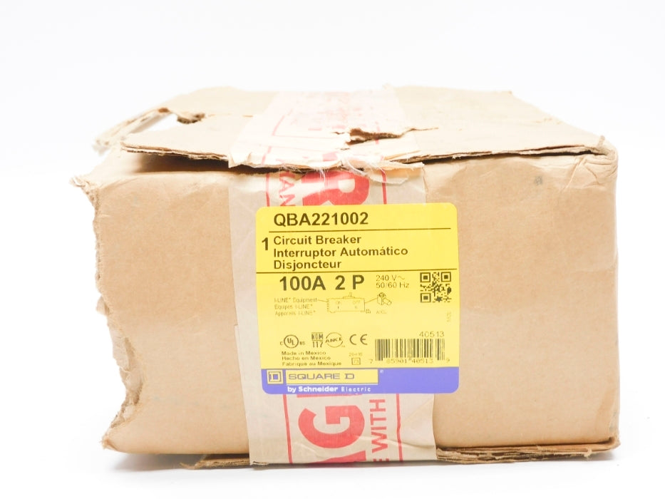 SQUARE D QBA221002 100A 240V (AS PICTURED) NSMP