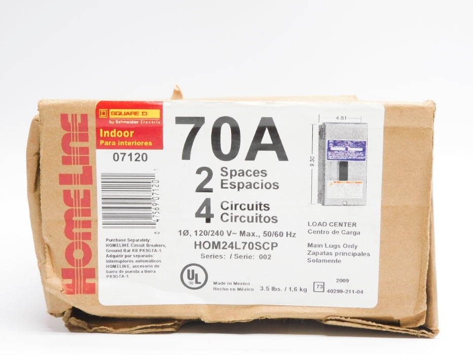 SQUARE D HOM24L70SCP SER. 002 (AS PICTURED) NSMP