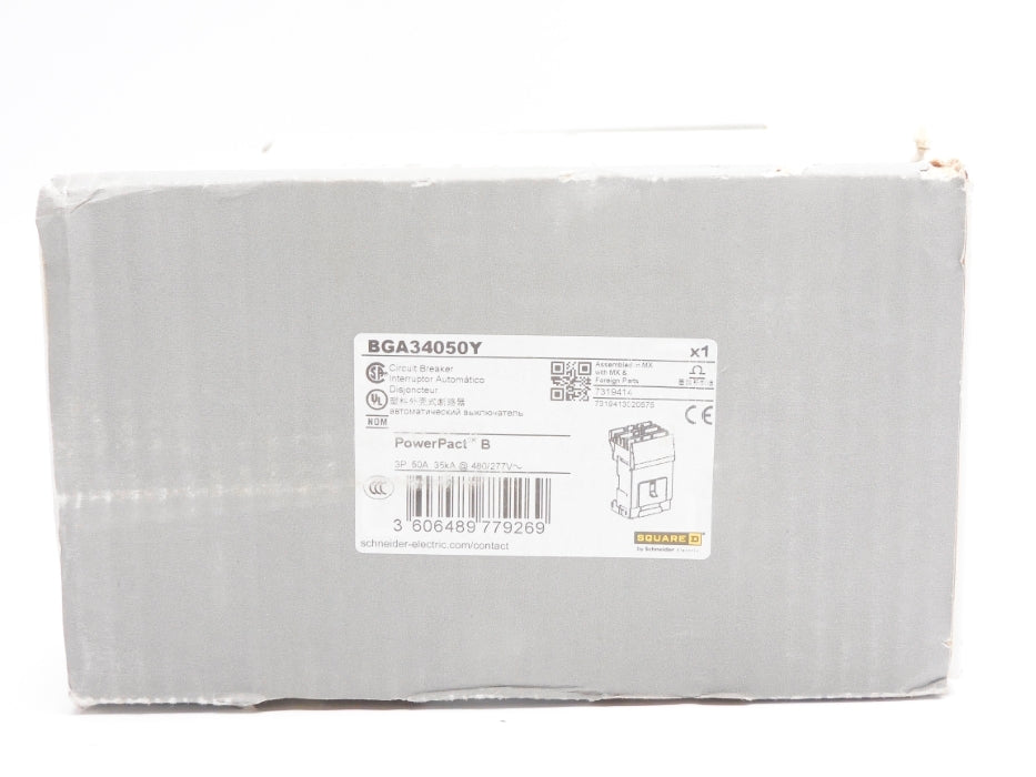 SQUARE D BGA34050Y 50A 480/277V NSMP