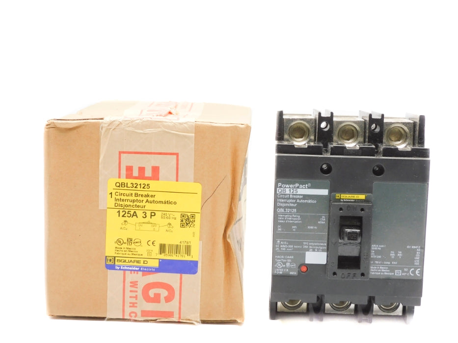 SQUARE D QBL32125 125A 240V NSMP