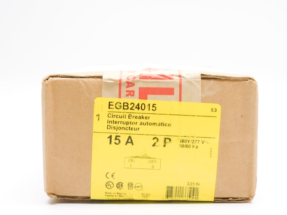 SQUARE D EGB24015 480/277V 15A NSFS