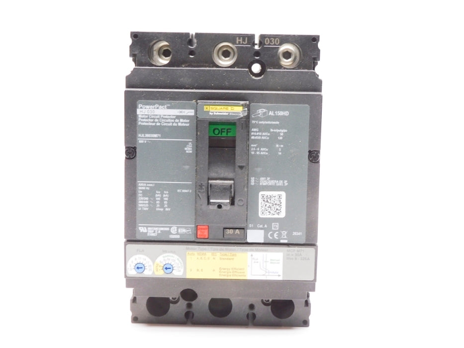 SQUARE D HJL36030M71 30A 600V NSMP