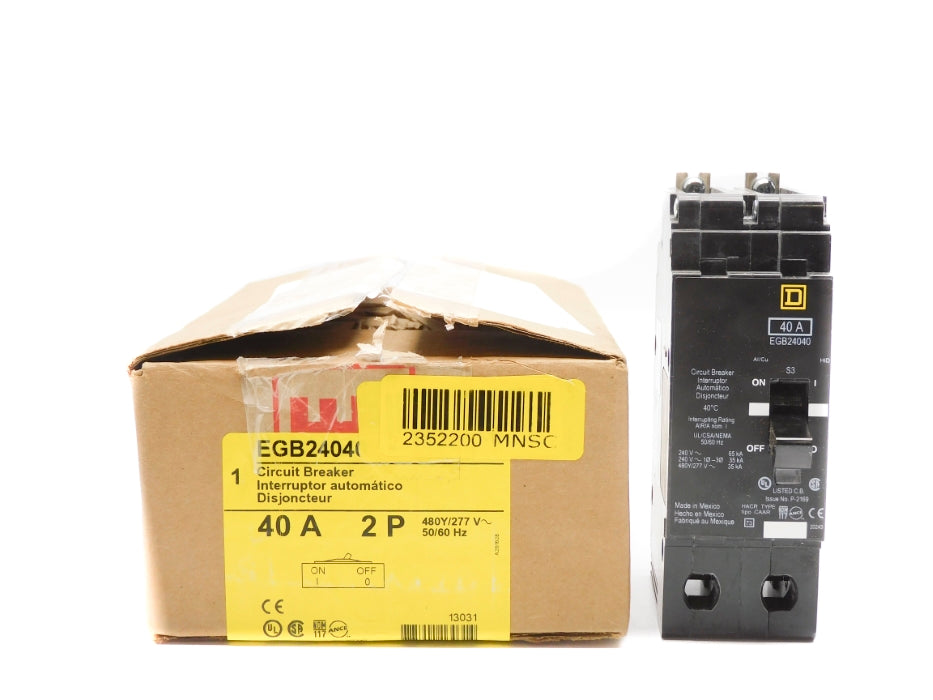 SQUARE D EGB24040 277V 40A NSMP