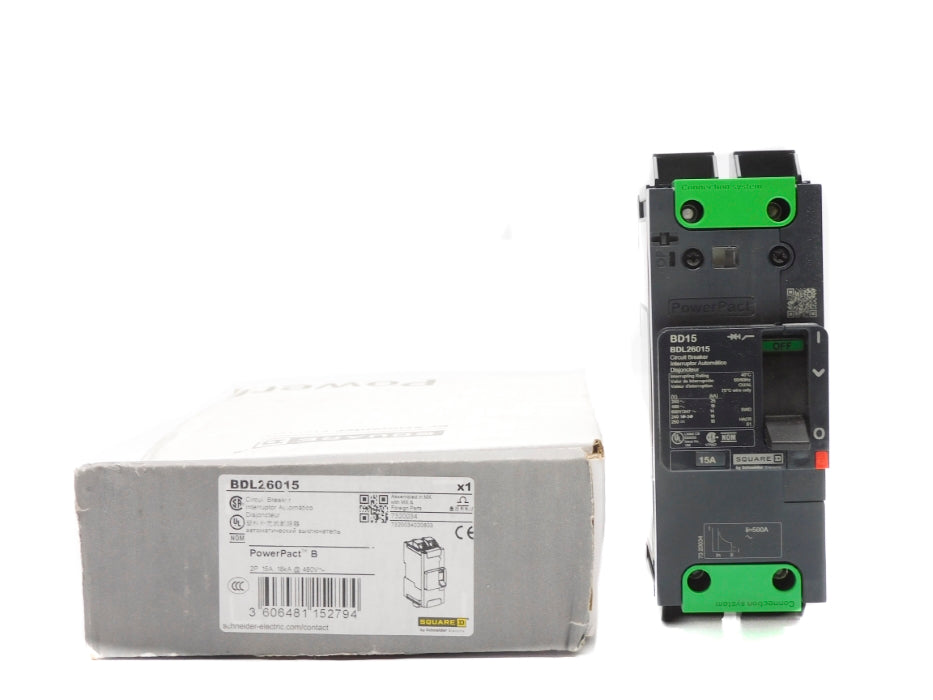 SQUARE D BDL26015 15A 480V NSMP