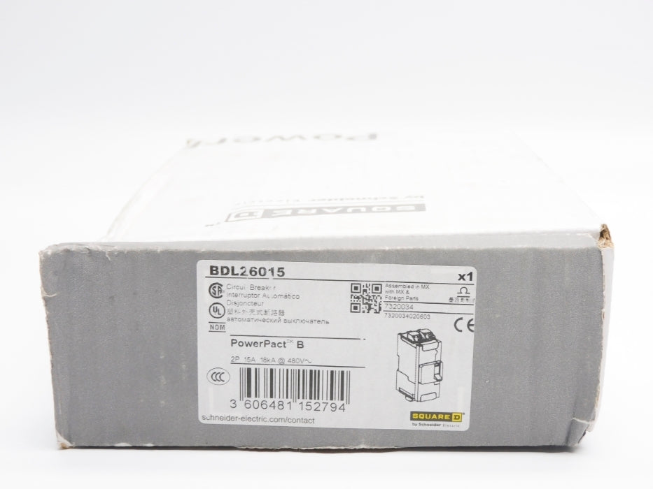 SQUARE D BDL26015 15A 480V NSMP