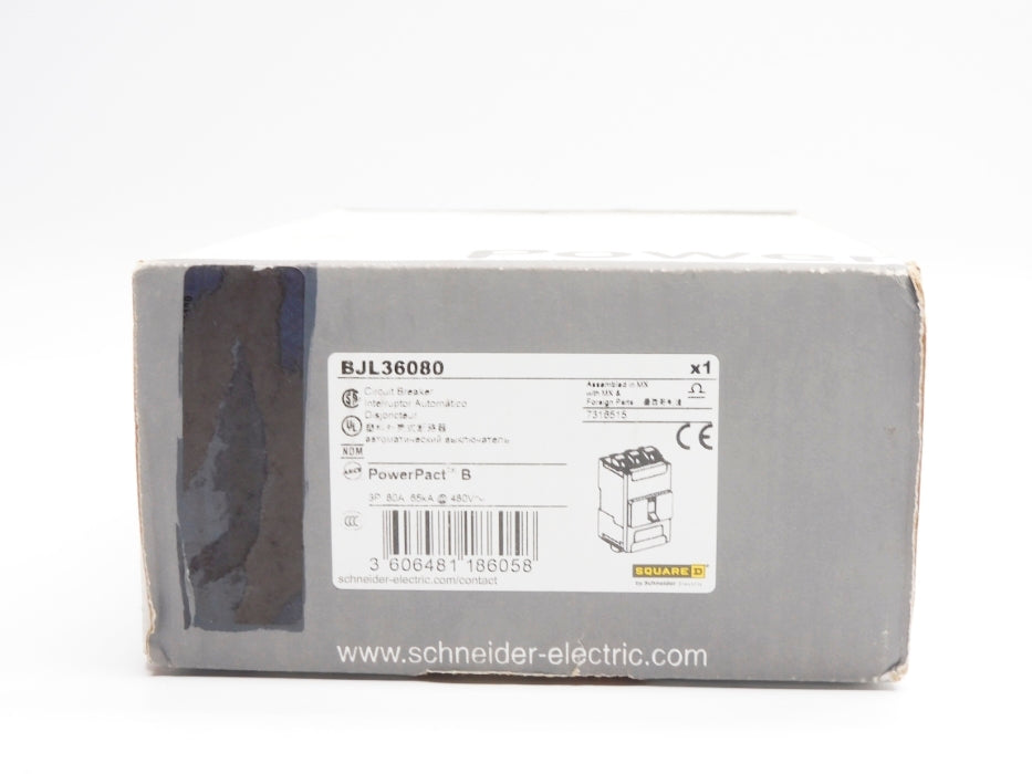SQUARE D BJL36080 80A 480V NSMP