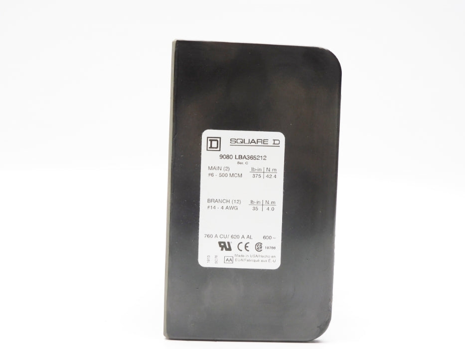 SQUARE D 9080LBA365212 SER. C NSMP