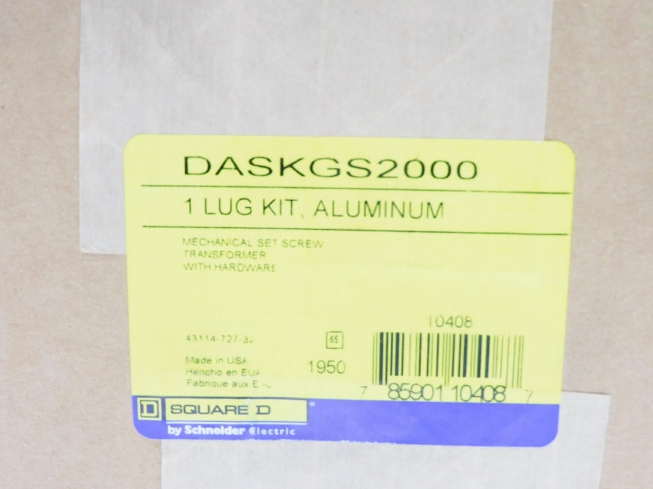 SQUARE D DASKGS2000 (AS PICTURED) NSFS