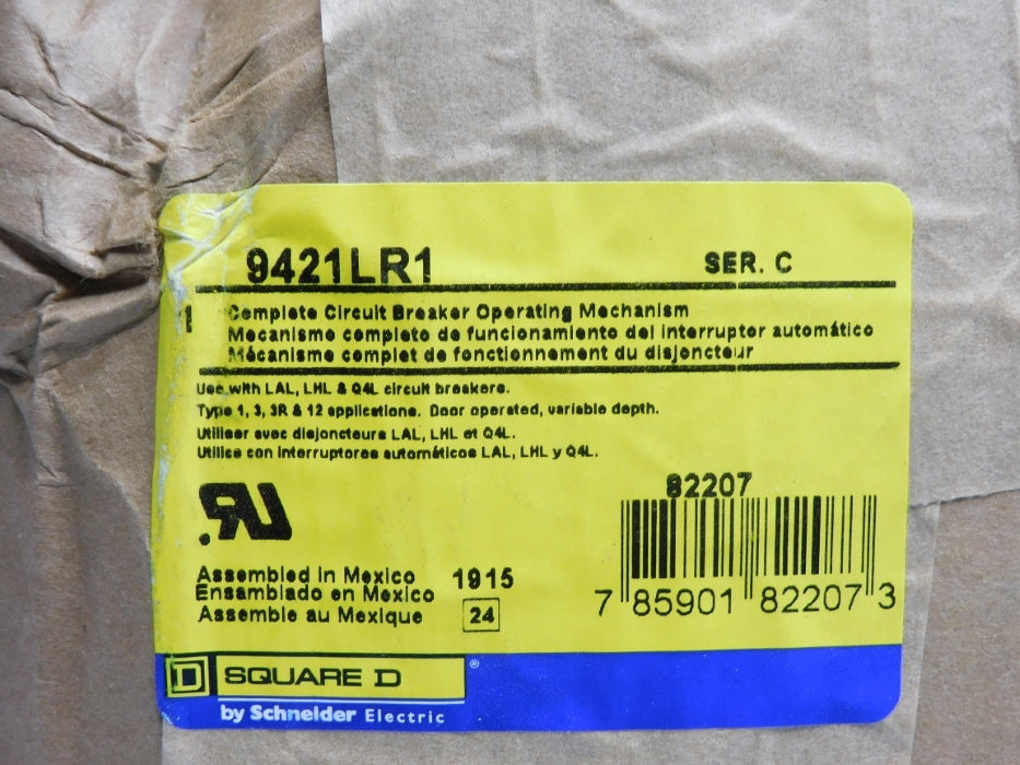 SQUARE D 9421LR1 SER. C (AS PICTURED) NSMP