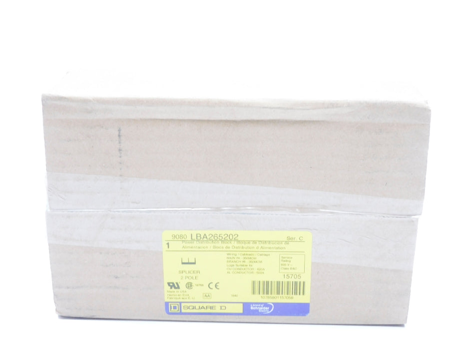 SQUARE D 9080LBA265202 SER. C NSFS