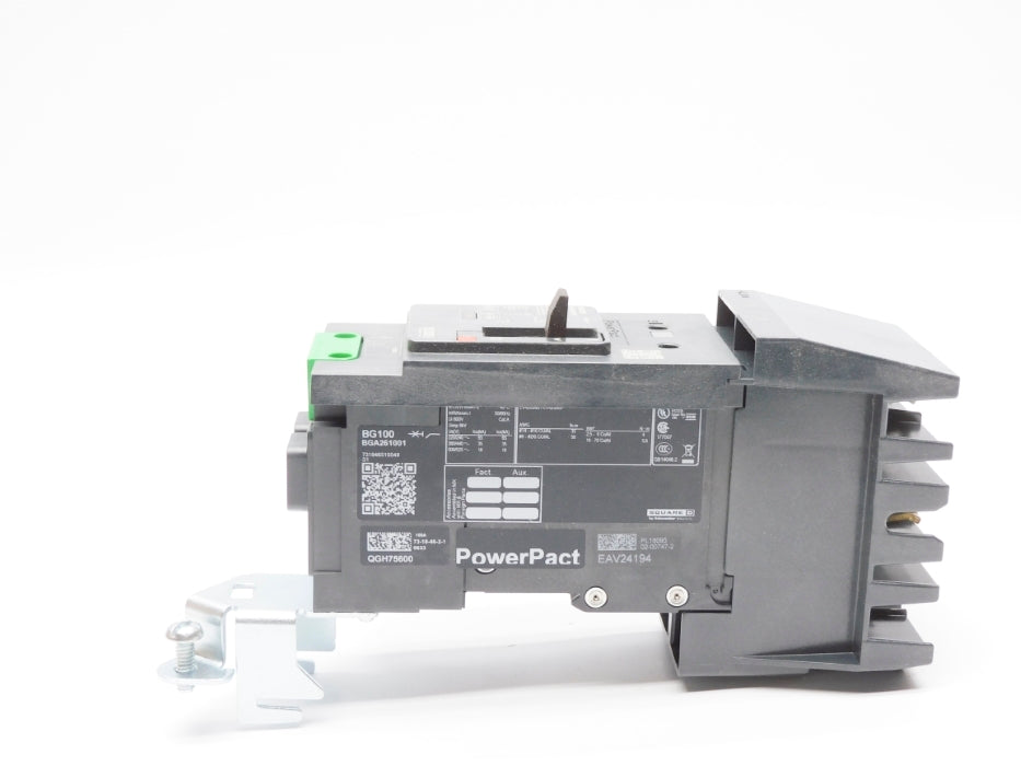 SQUARE D BGA261001 100A 480V NSMP