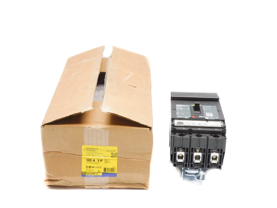 SQUARE D HDA36100U31X 100A 600V NSMP