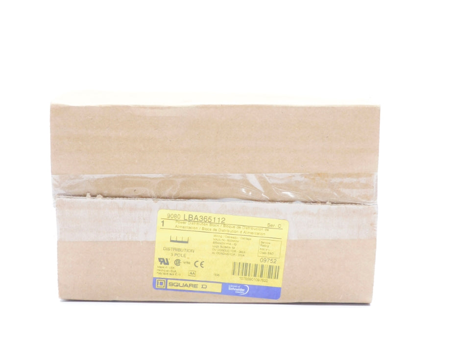 SQUARE D 9080LBA365112 SER. C NSFS