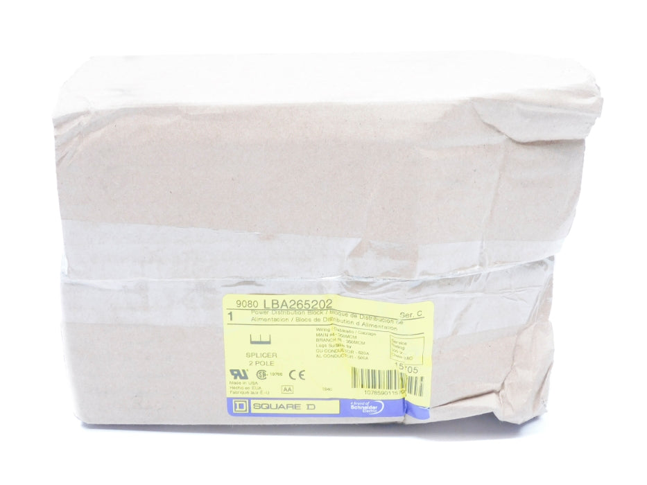 SQUARE D 9080LBA265202 SER. C 600V 620A (AS PICTURED) NSFS