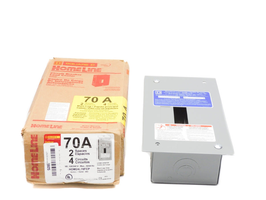 SQUARE D HOM24L70FCP SER. 002 120/240V 70A NSMP