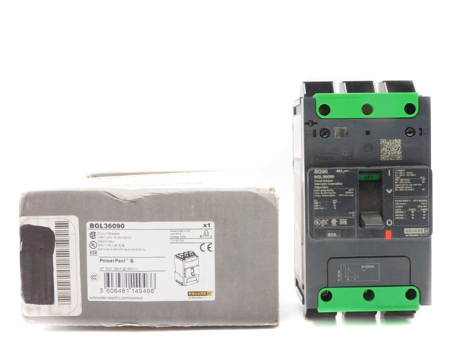 SQUARE D BGL36090 90A 480V NSMP