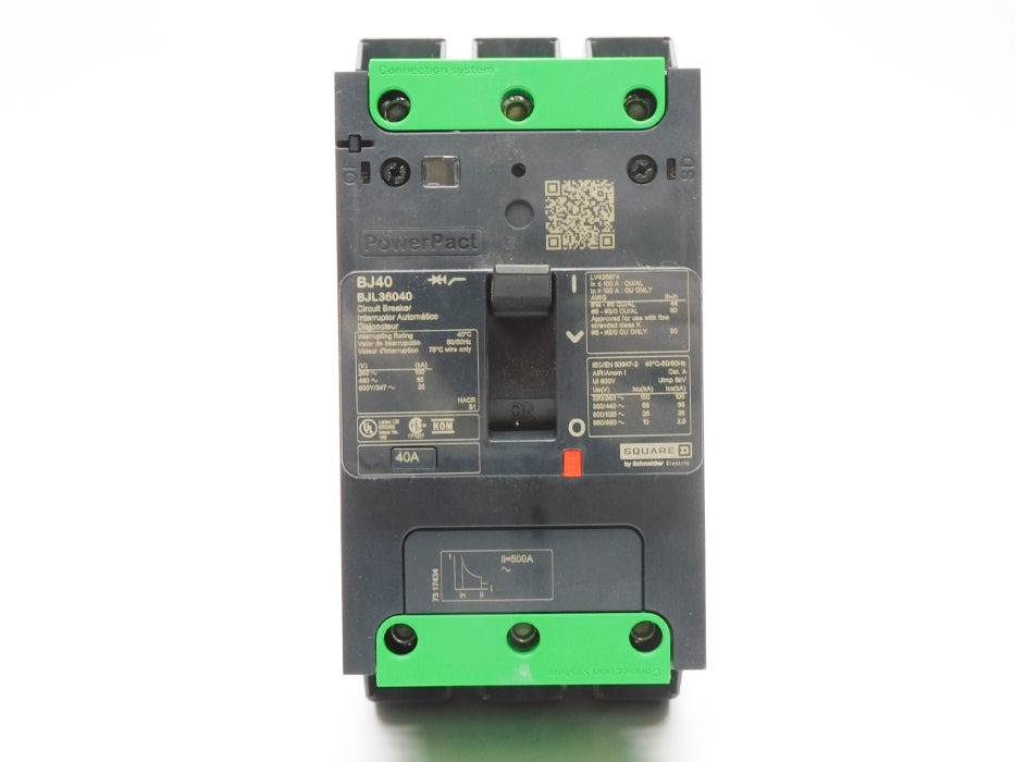 SQUARE D BJL36040 40A 480V NSMP