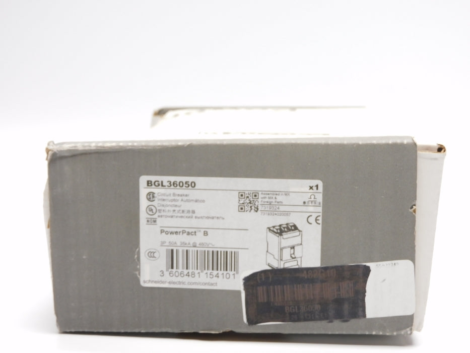 SQUARE D BGL36050 50A 480V NSMP