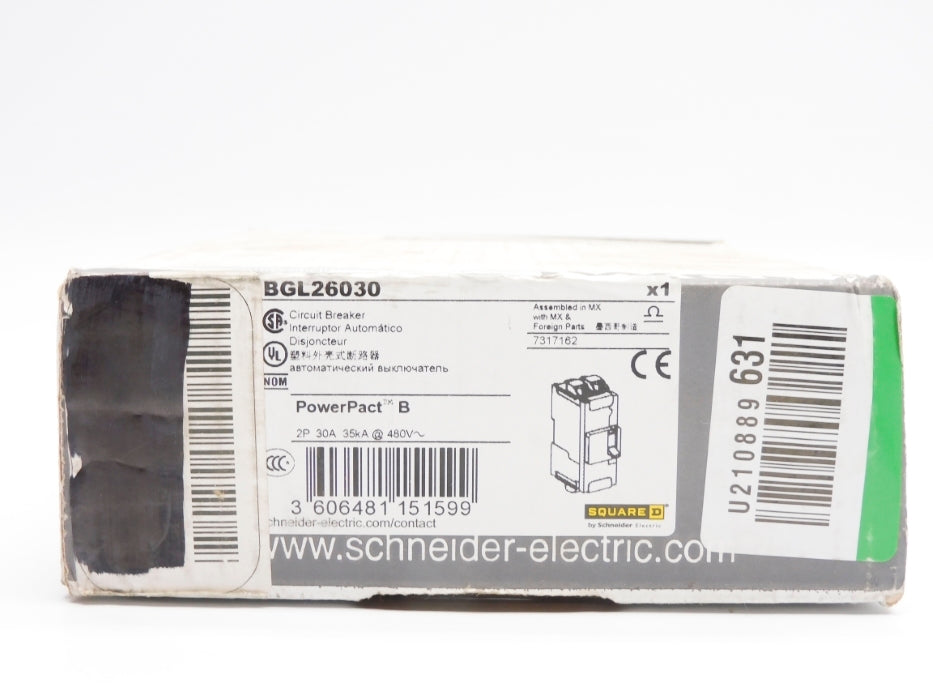 SQUARE D BGL26030 30A 480V NSMP