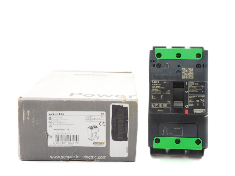 SQUARE D BJL36125 480V 125A NSMP