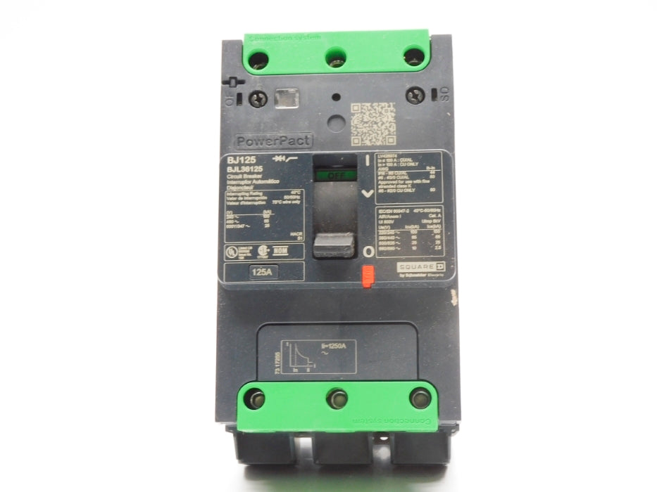 SQUARE D BJL36125 480V 125A NSMP