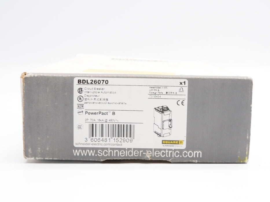 SQUARE D BDL26070 70A 480V NSMP