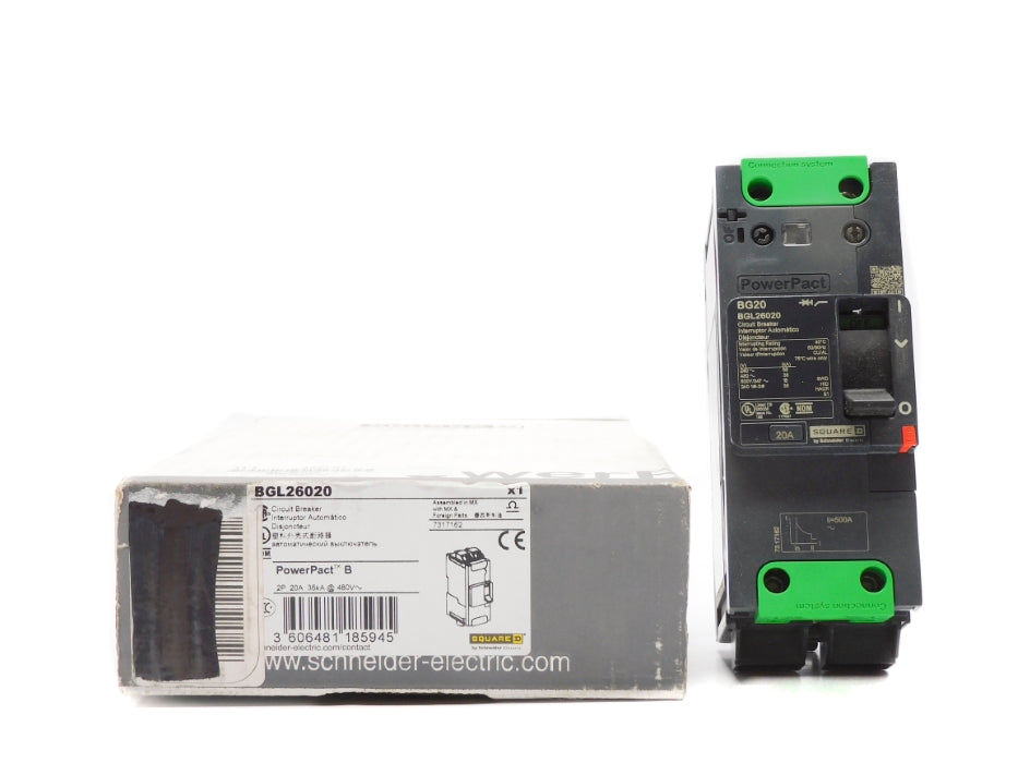 SQUARE D BGL26020 20A 480V NSMP
