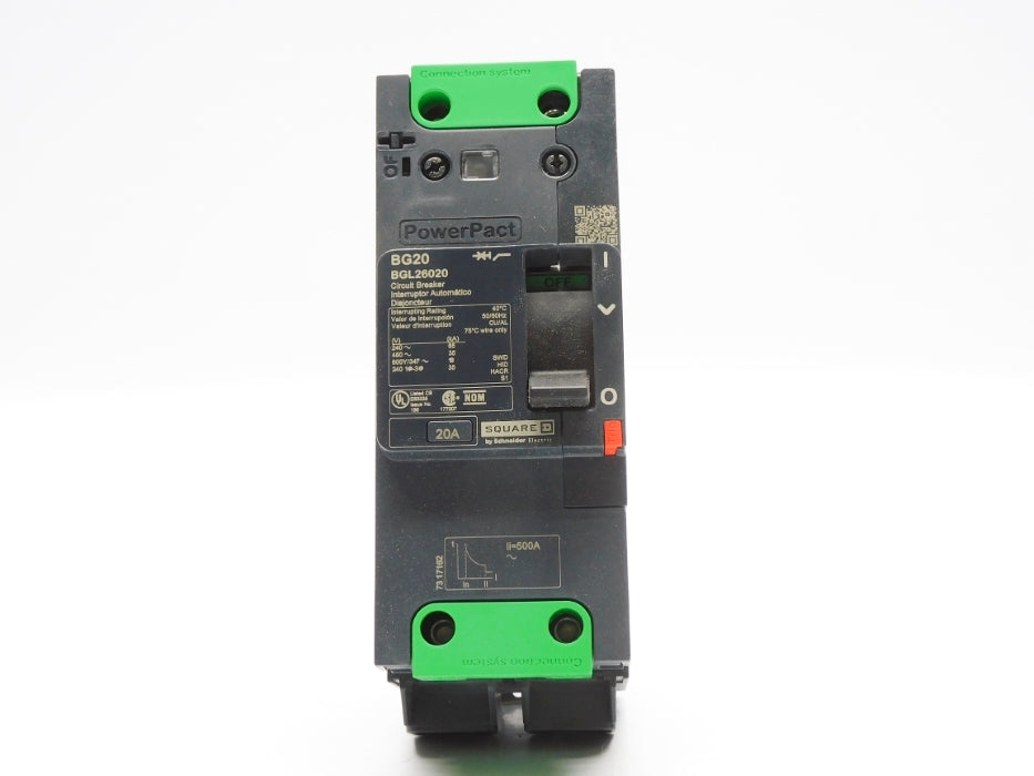 SQUARE D BGL26020 20A 480V NSMP