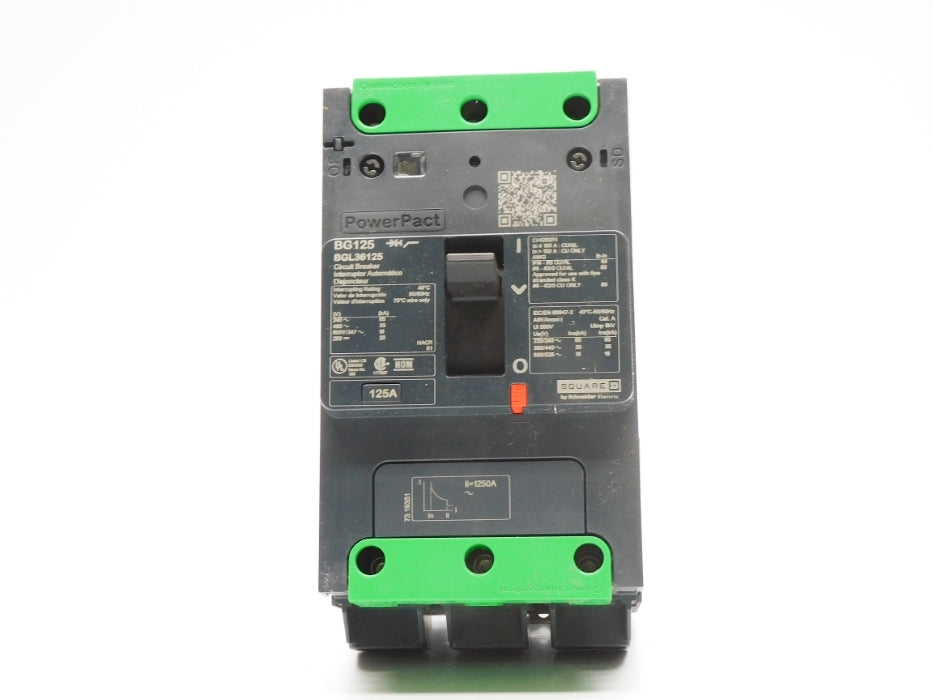SQUARE D BGL36125 480V 125A NSMP
