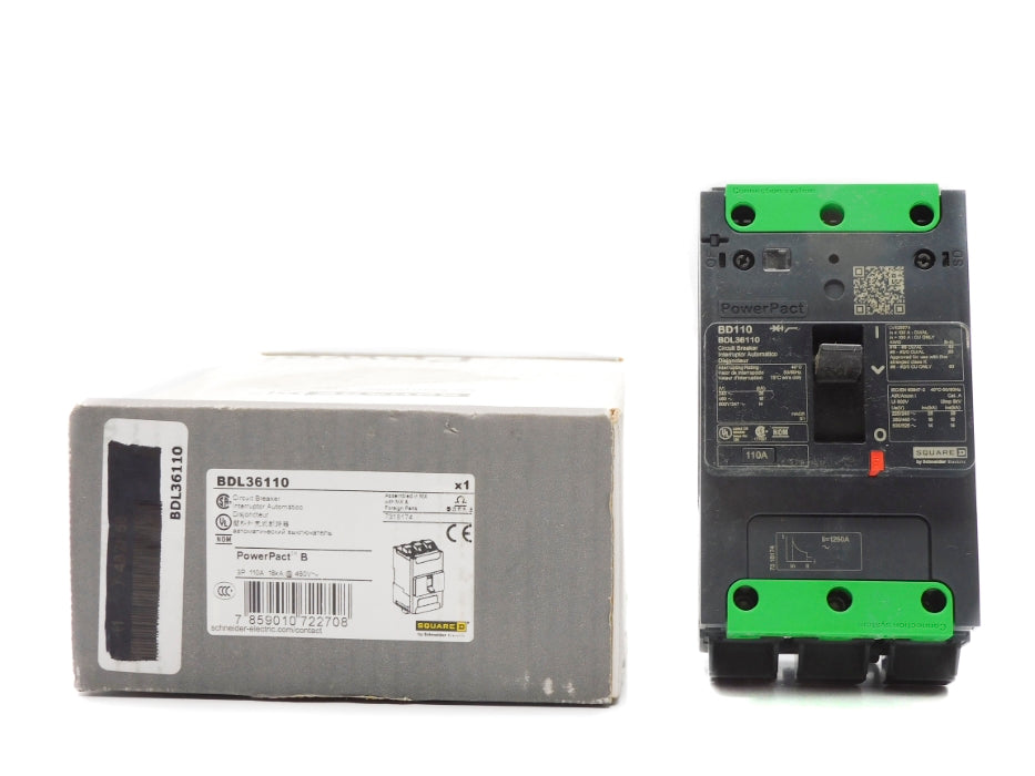 SQUARE D BDL36110 110A 480V NSMP