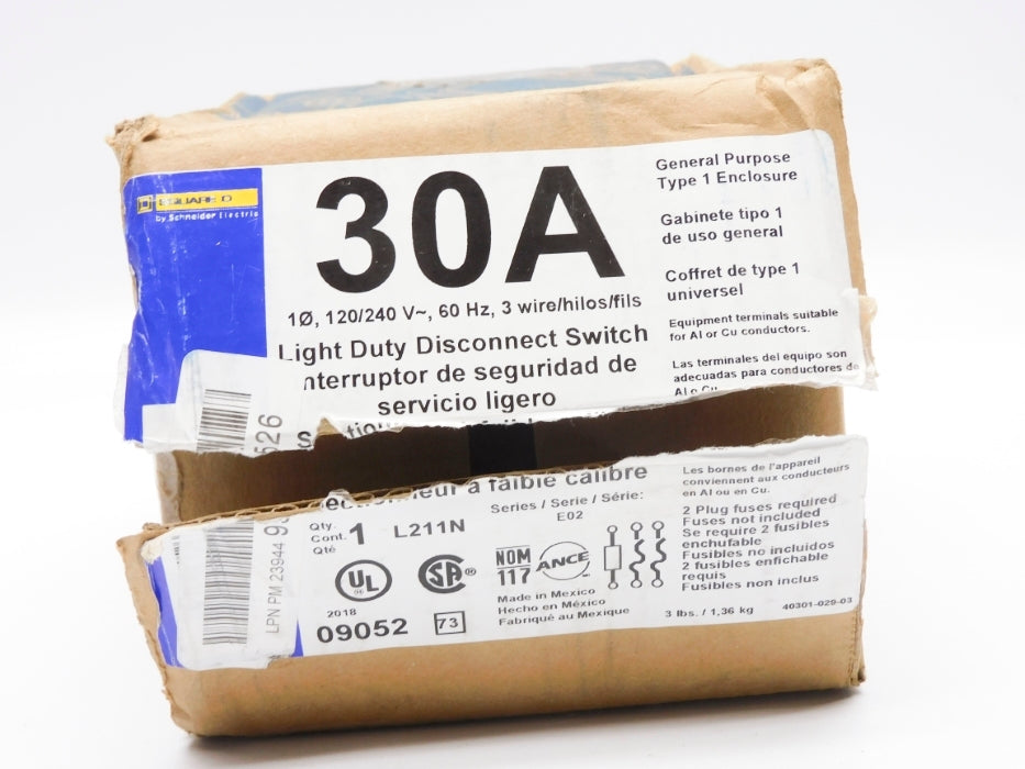 SQUARE D L211N SER. E02 NSMP