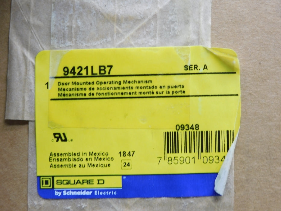 SQUARE D 9421LB7 SER. A NSMP
