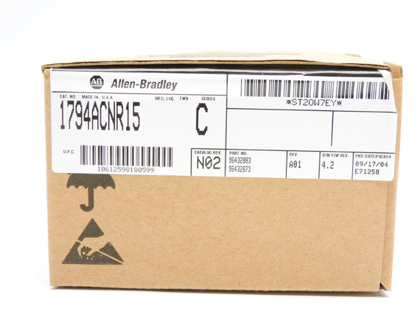 ALLEN BRADLEY 1794-ACNR15 SER. C F/W 4.2 NSMP