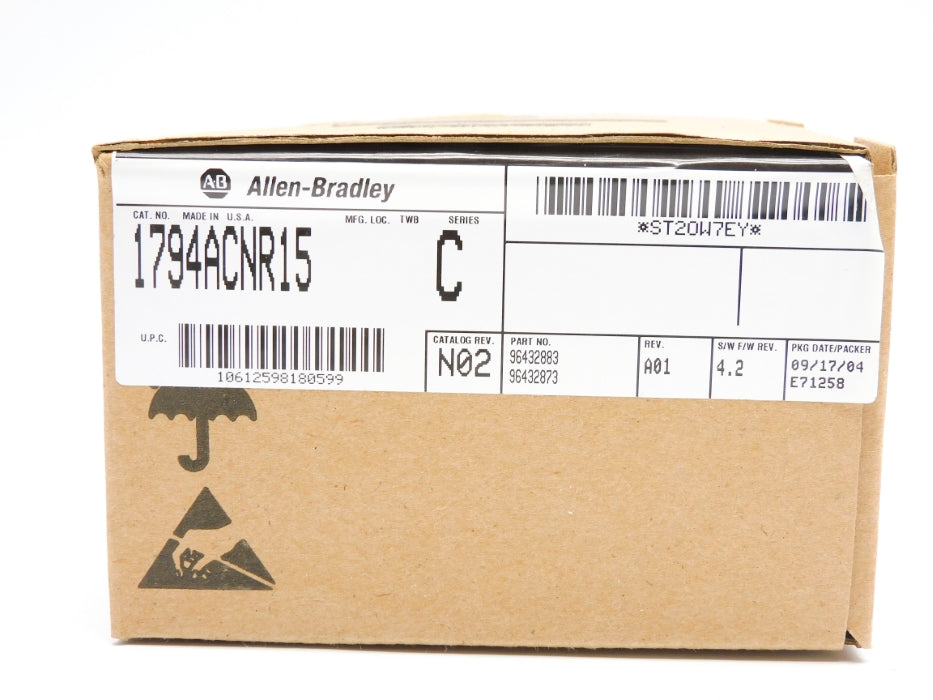 ALLEN BRADLEY 1794-ACNR15 SER. C F/W 4.2 NSMP