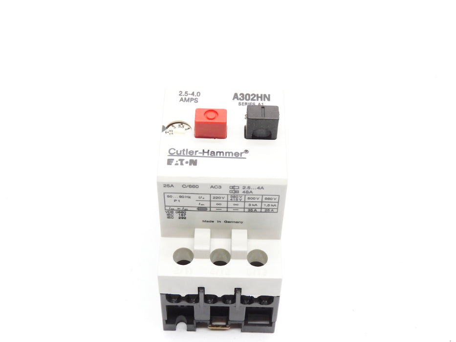 CUTLER HAMMER A302HN SER. A1 2.5-4.0A 115V NSMP