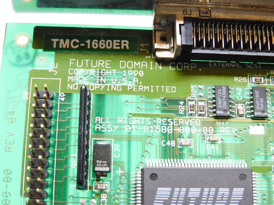 FUTURE DOMAIN 01-01680-000-00 TMC-1660ER UNMP