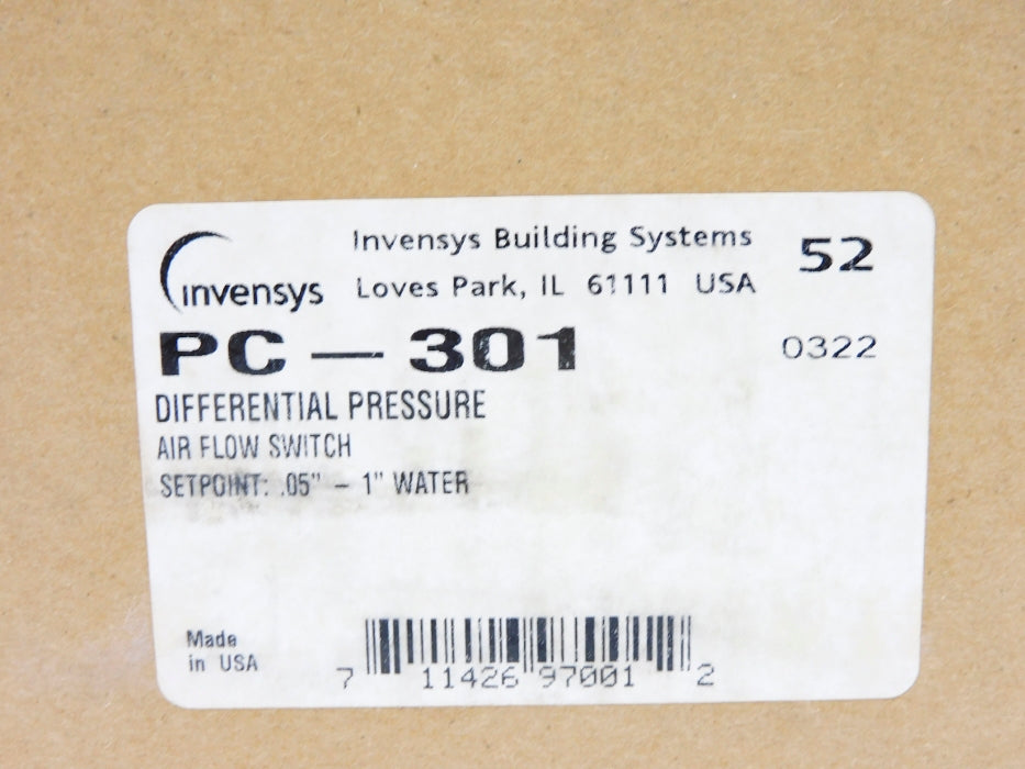 INVENSYS PC-301 .05-1" NSMP