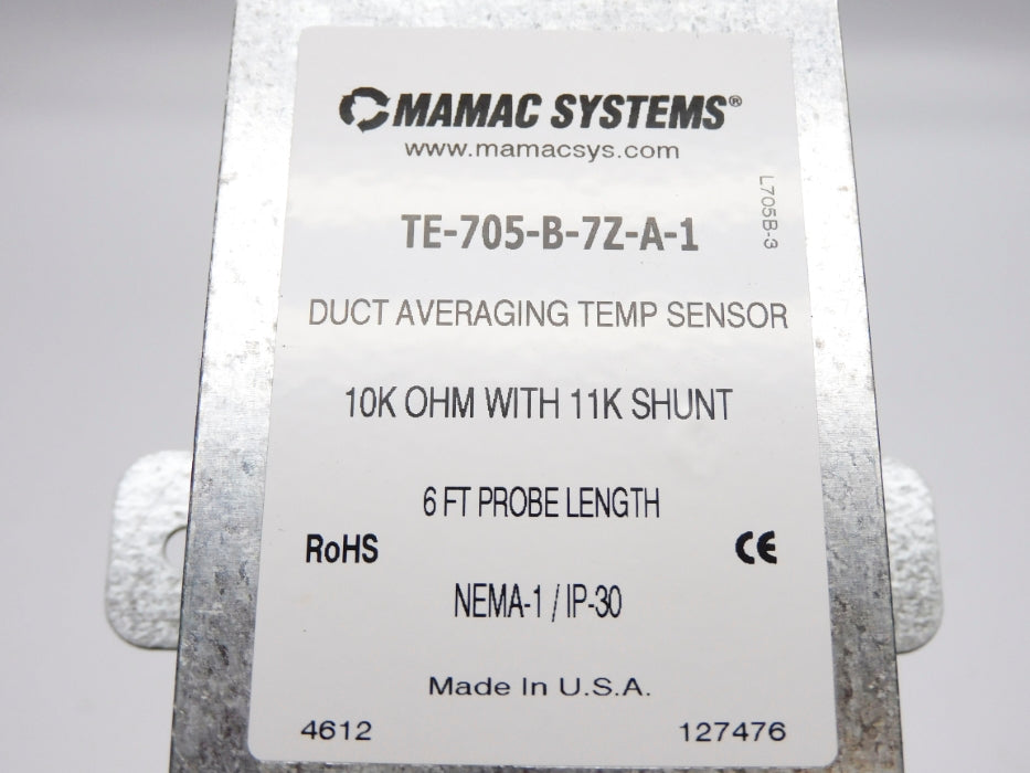 MAMAC SYSTEMS TE-705-B-7Z-A-1 NSNP