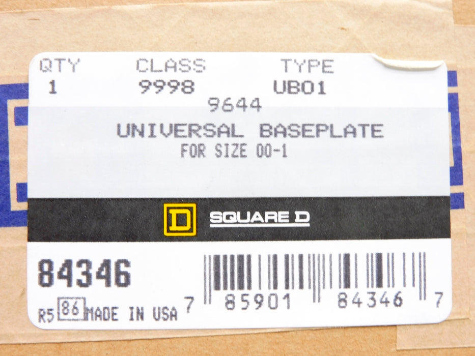 SQUARE D 9998UB01 NSFS
