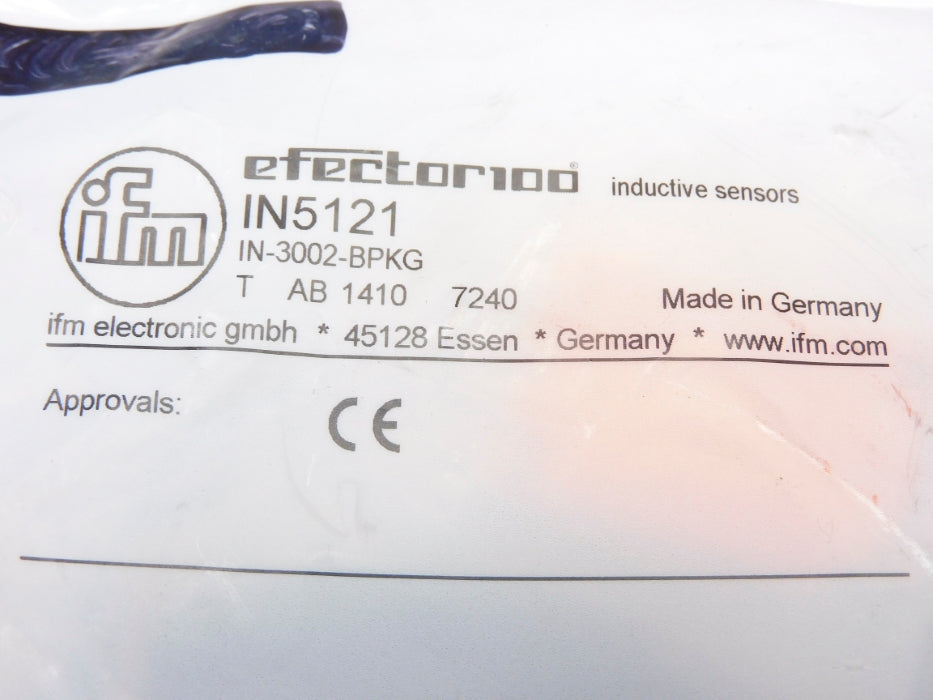 IFM EFECTOR IN-3002-BPKG IN5121 NSMP