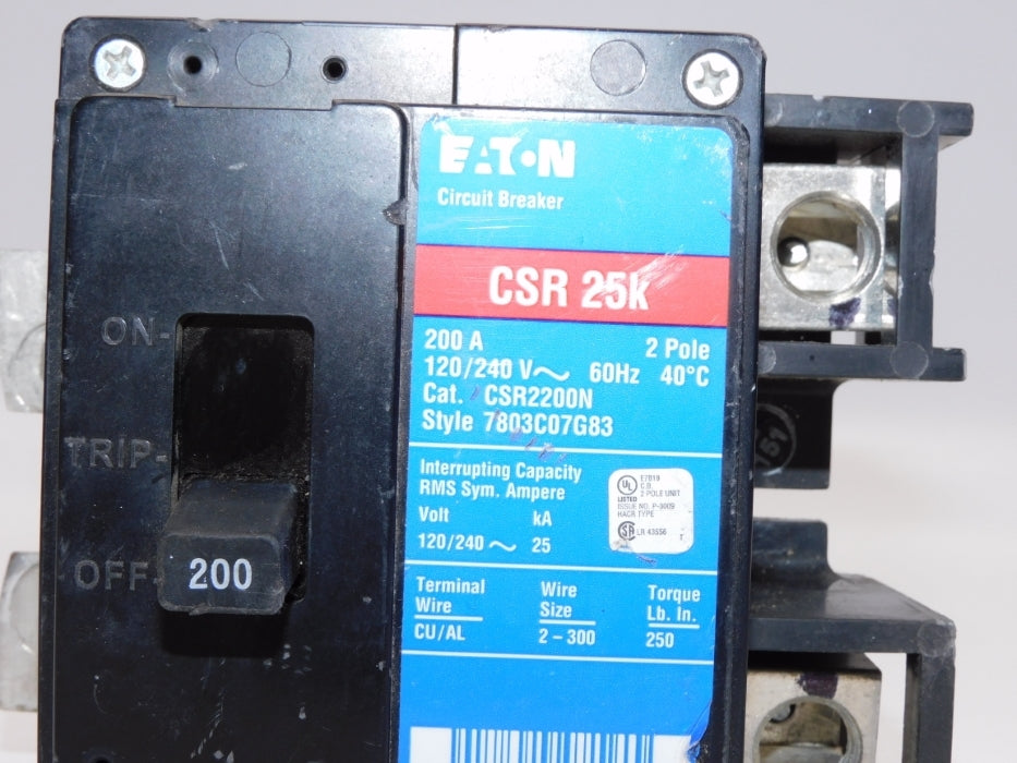 EATON CSR2200N 200A 120/240V UNMP
